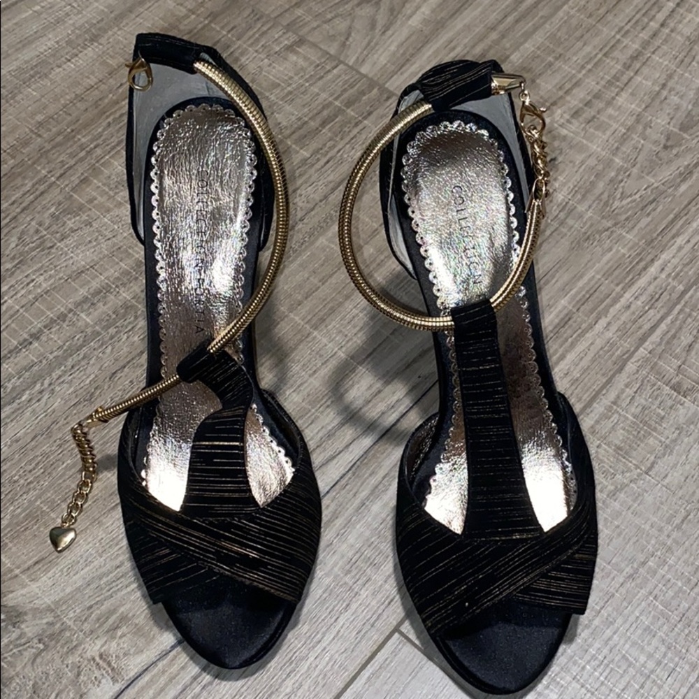 3 inch high heeled open toe